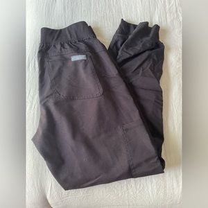 Black Med Couture scrub joggers